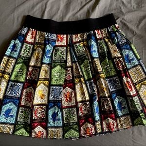 Harry Potter houses skirt